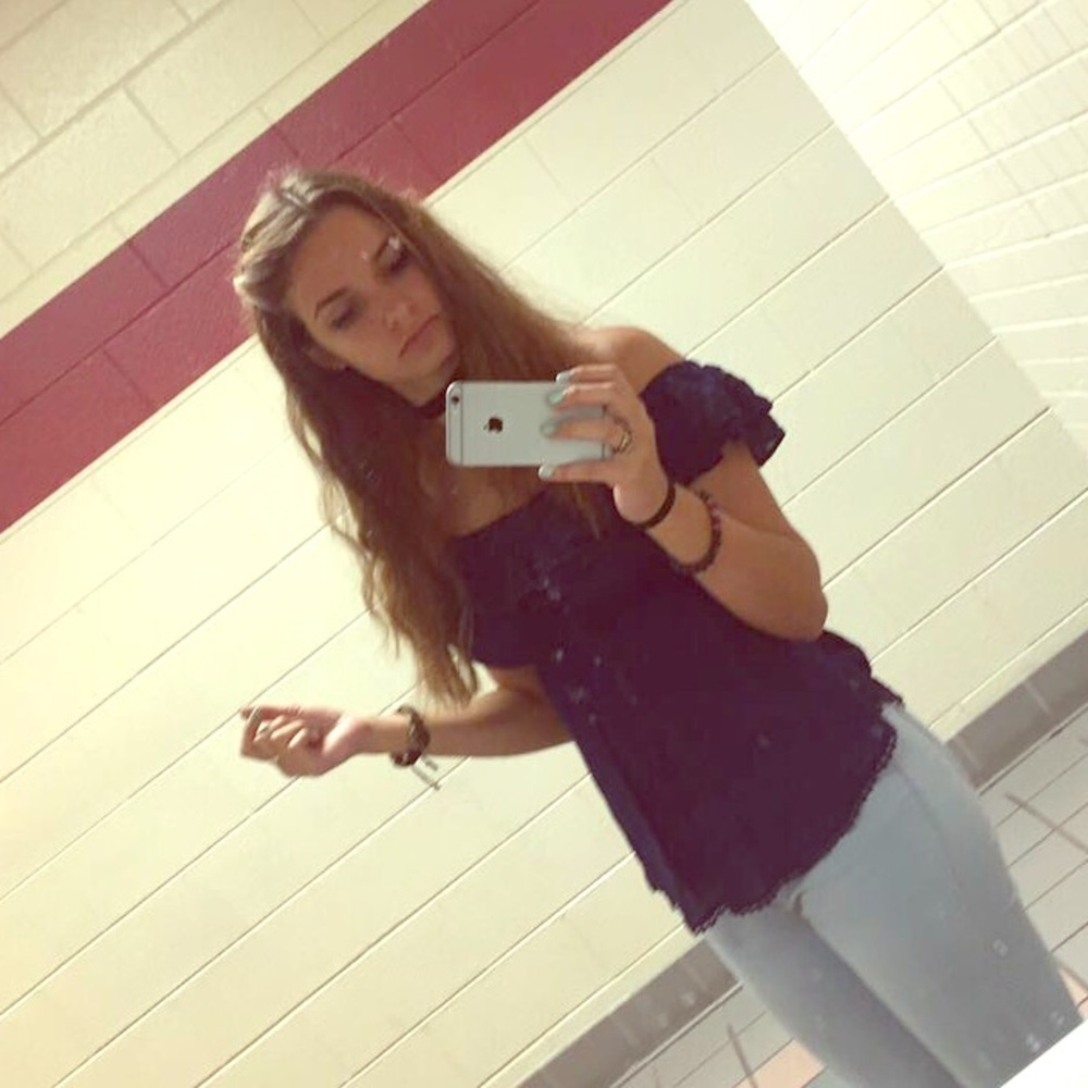 Off the shoulder top